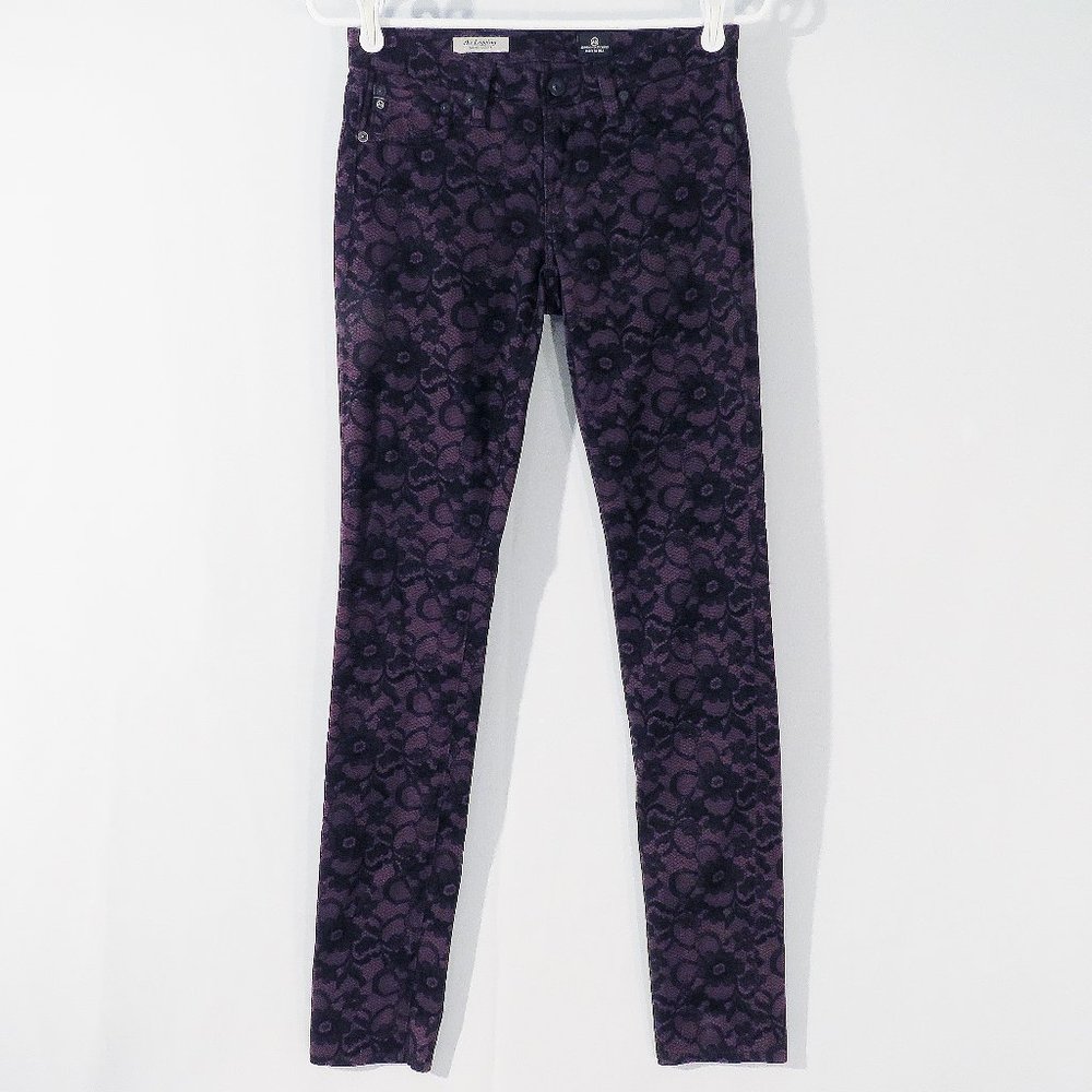 AG Jeans 26R (Act 27.5 x 32) The Legging Floral